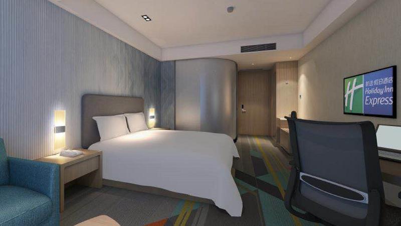 Holiday Inn Express Chengdu Tianhe Exterior foto